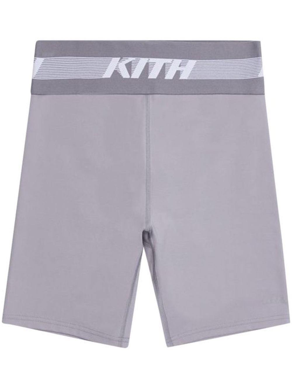 KITH WOMEN LINDSEY BIKER SHORT - LILAC GREY L